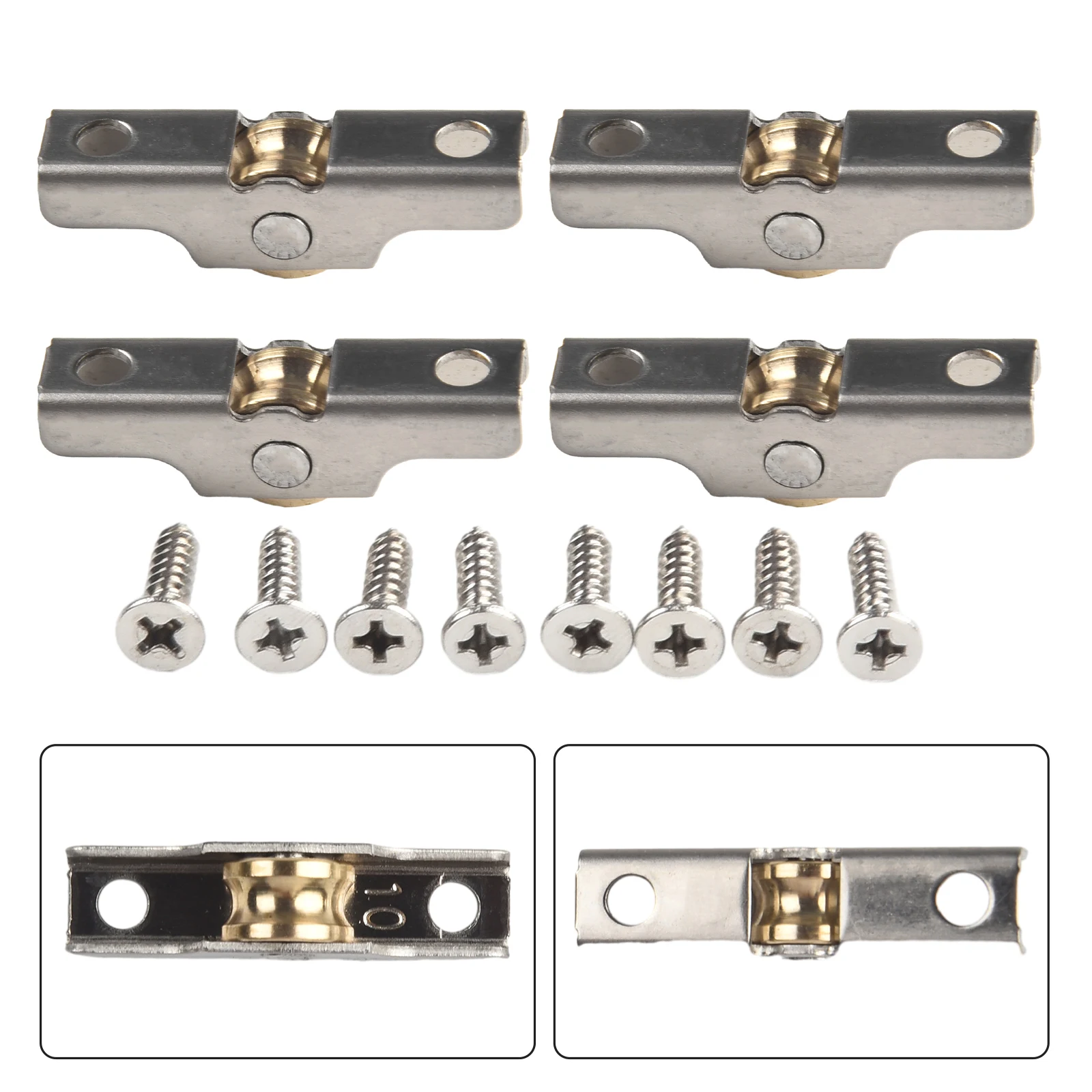 GROOVE WHEEL 4Pcs Stainless Steel Sash Door Roller – Durable Sliding Door Pulleys for Glass and Aluminum Doors
GROOVE WHEEL 4Pcs Stainless Steel Sash Door Roller – Durable Sliding Door Pulleys for Glass and Aluminum Doors