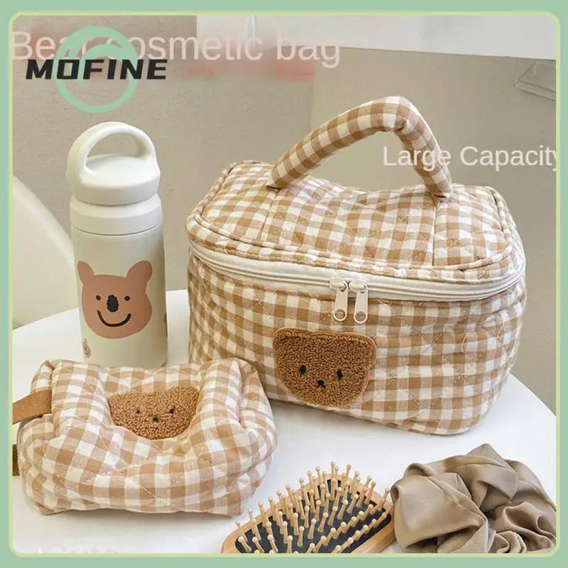 Household Multifunctional Case Bags Large Capacity Pen Bag Portable Women Storage Make Up Cases Organization Storage Cute Bear
Household Multifunctional Case Bags Large Capacity Pen Bag Portable Women Storage Make Up Cases Organization Storage Cute Bear