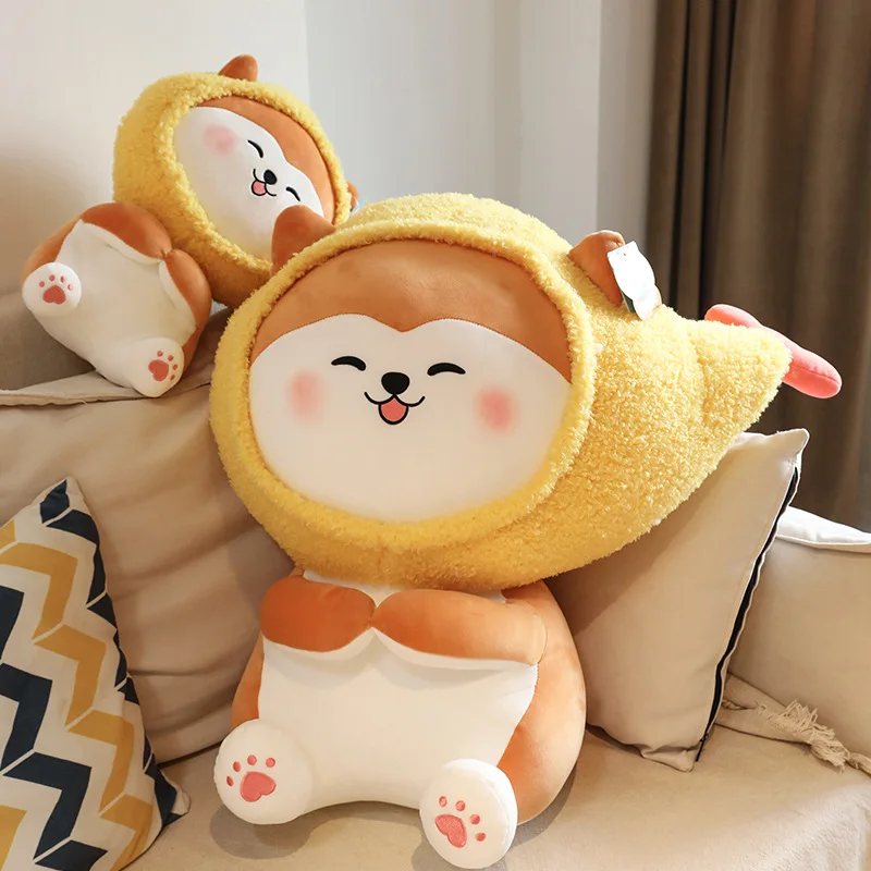 Shiba dog dress Sushi Zushi tempura hat plush toy stuffed doll cartoon animal baby bedtime story friend birthday gift 1pc
Shiba dog dress Sushi Zushi tempura hat plush toy stuffed doll cartoon animal baby bedtime story friend birthday gift 1pc