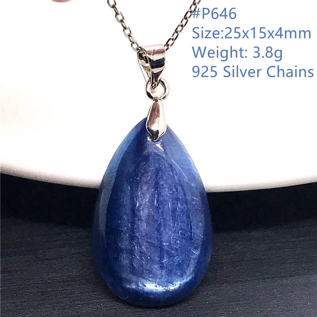 Natural Blue Kyanite 925 Silver Chains Necklace Pendant Nobility Jewelry For Women Men Beauty Gift Crystal Beads Gemstone AAAAA
Natural Blue Kyanite 925 Silver Chains Necklace Pendant Nobility Jewelry For Women Men Beauty Gift Crystal Beads Gemstone AAAAA