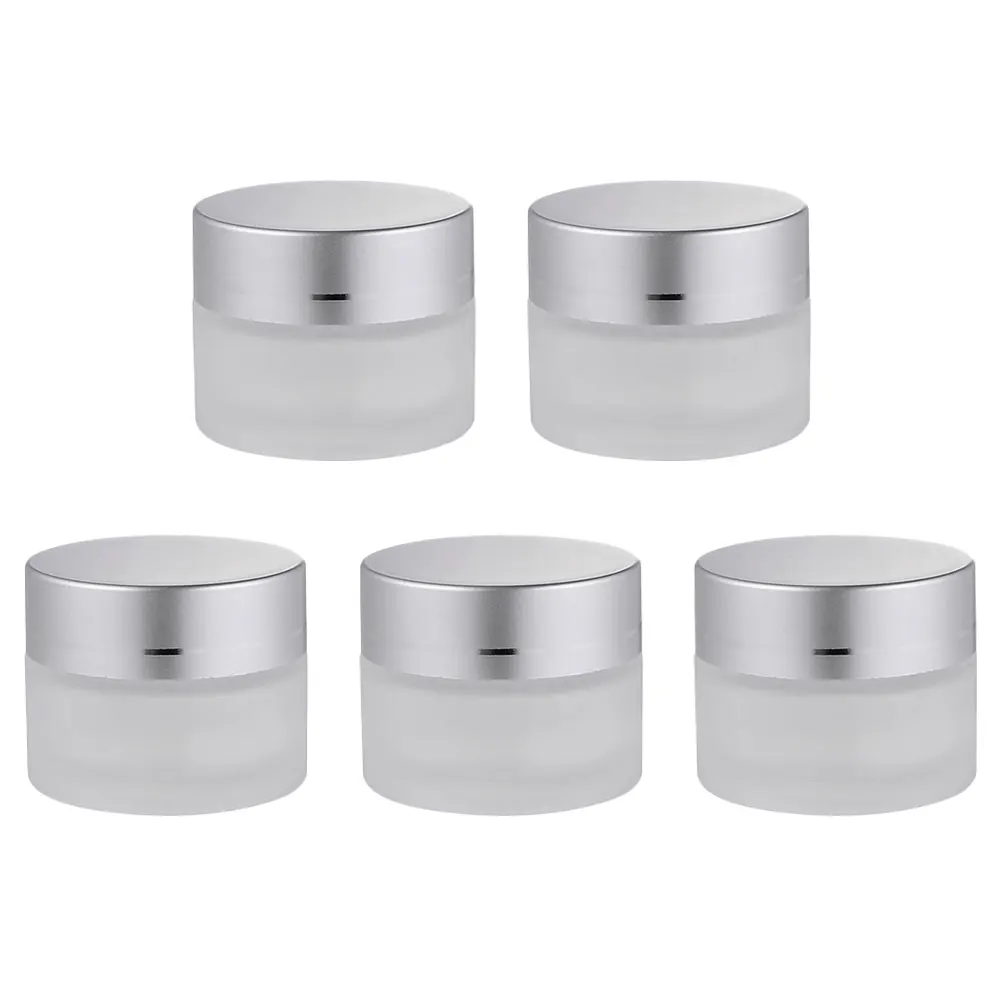 3/5/6/8/10Pcs 5g Empty Frosted Glass Cream Jars Sub-packing Cosmetics Containers Sample Jars Refillable Bottle Makeup Jar Pots
3/5/6/8/10Pcs 5g Empty Frosted Glass Cream Jars Sub-packing Cosmetics Containers Sample Jars Refillable Bottle Makeup Jar Pots