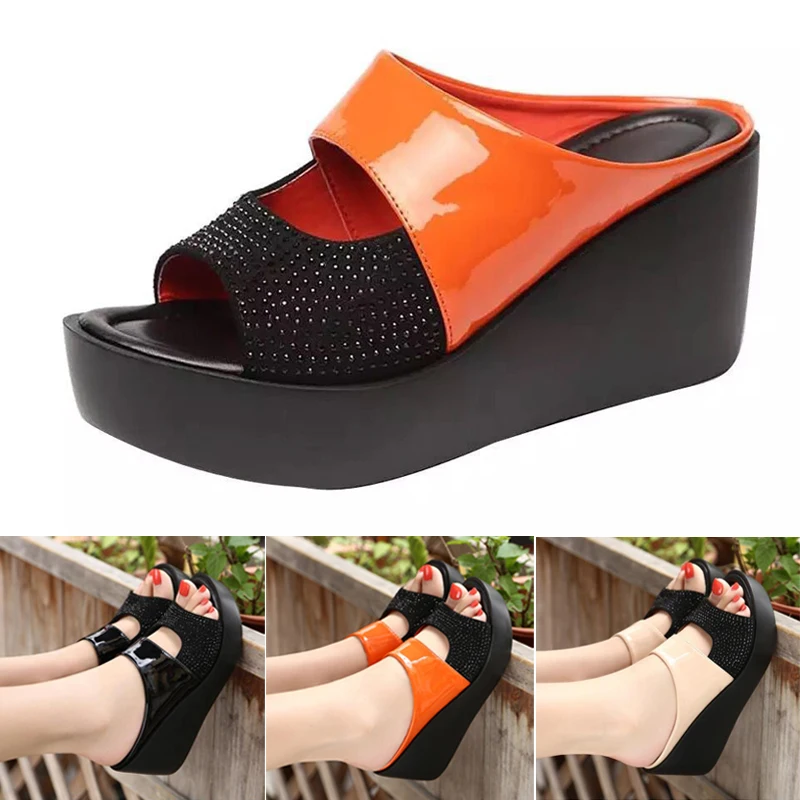 2022 New Arrival women's sandals Women Summer Fashion Leisure Fish Mouth Sandals Thick Bottom Slippers wedges shoes women 35-41
2022 New Arrival women's sandals Women Summer Fashion Leisure Fish Mouth Sandals Thick Bottom Slippers wedges shoes women 35-41