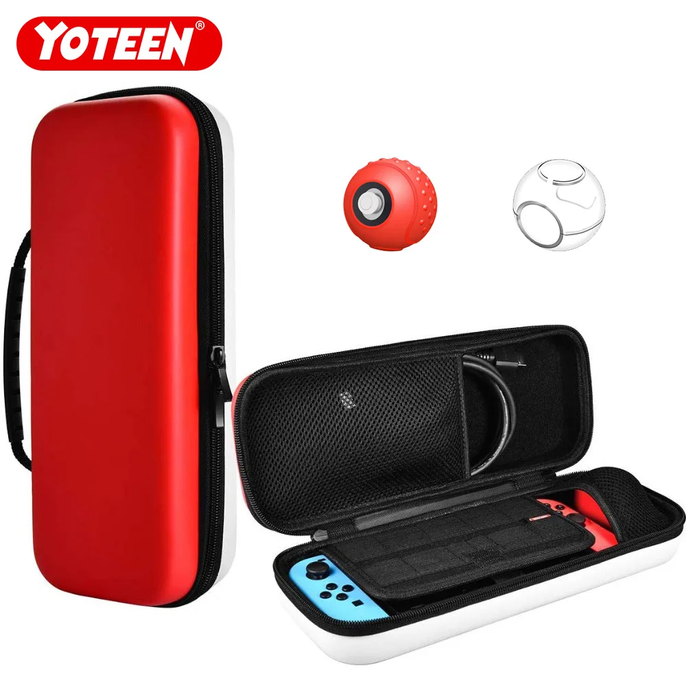 Yoteen Carrying Case for Nintendo Swich/Switch OLED Poke Ball Plus Controller Handbag Hard EVA Protective Travel Bag 9 Card Slot
Yoteen Carrying Case for Nintendo Swich/Switch OLED Poke Ball Plus Controller Handbag Hard EVA Protective Travel Bag 9 Card Slot
