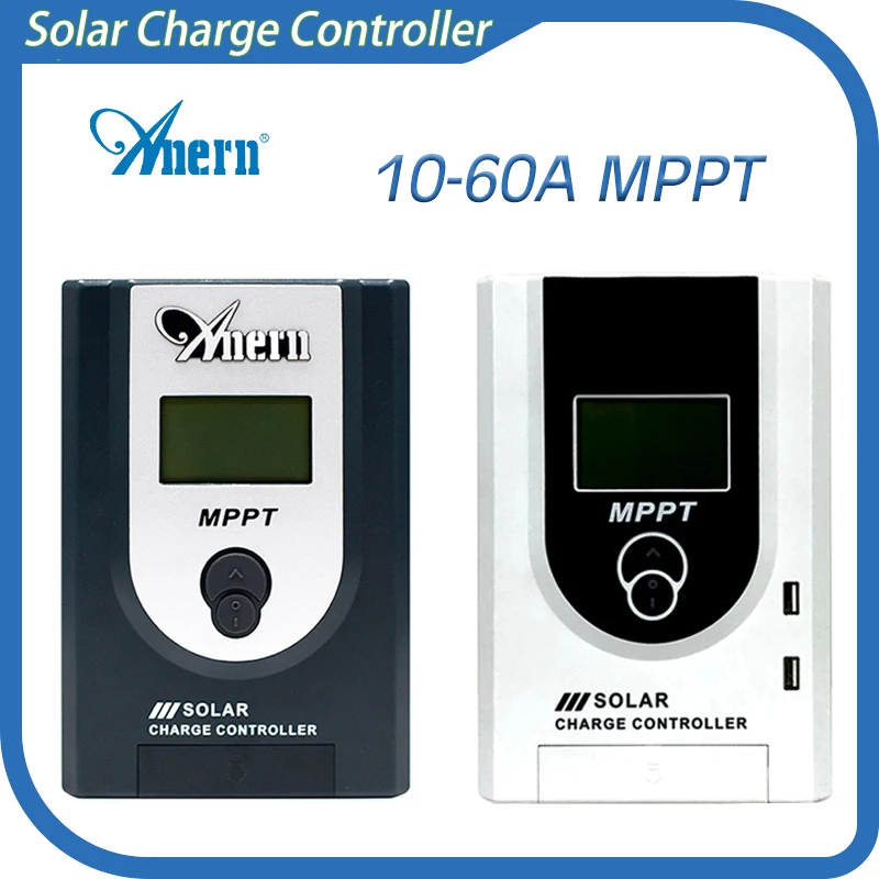 ANERN MPPT 30A 60A Solar Charge Controller 12V/24V Battery Auto Battery Charger Regulator Solar Cells Panel
ANERN MPPT 30A 60A Solar Charge Controller 12V/24V Battery Auto Battery Charger Regulator Solar Cells Panel