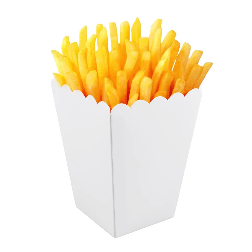 50pcs Paper Candy Cartons Popcorn Box Party Supplies White Popcorn Boxes Pop Corn Snacks Food Tub Wedding Kids Birthday Supplies
50pcs Paper Candy Cartons Popcorn Box Party Supplies White Popcorn Boxes Pop Corn Snacks Food Tub Wedding Kids Birthday Supplies