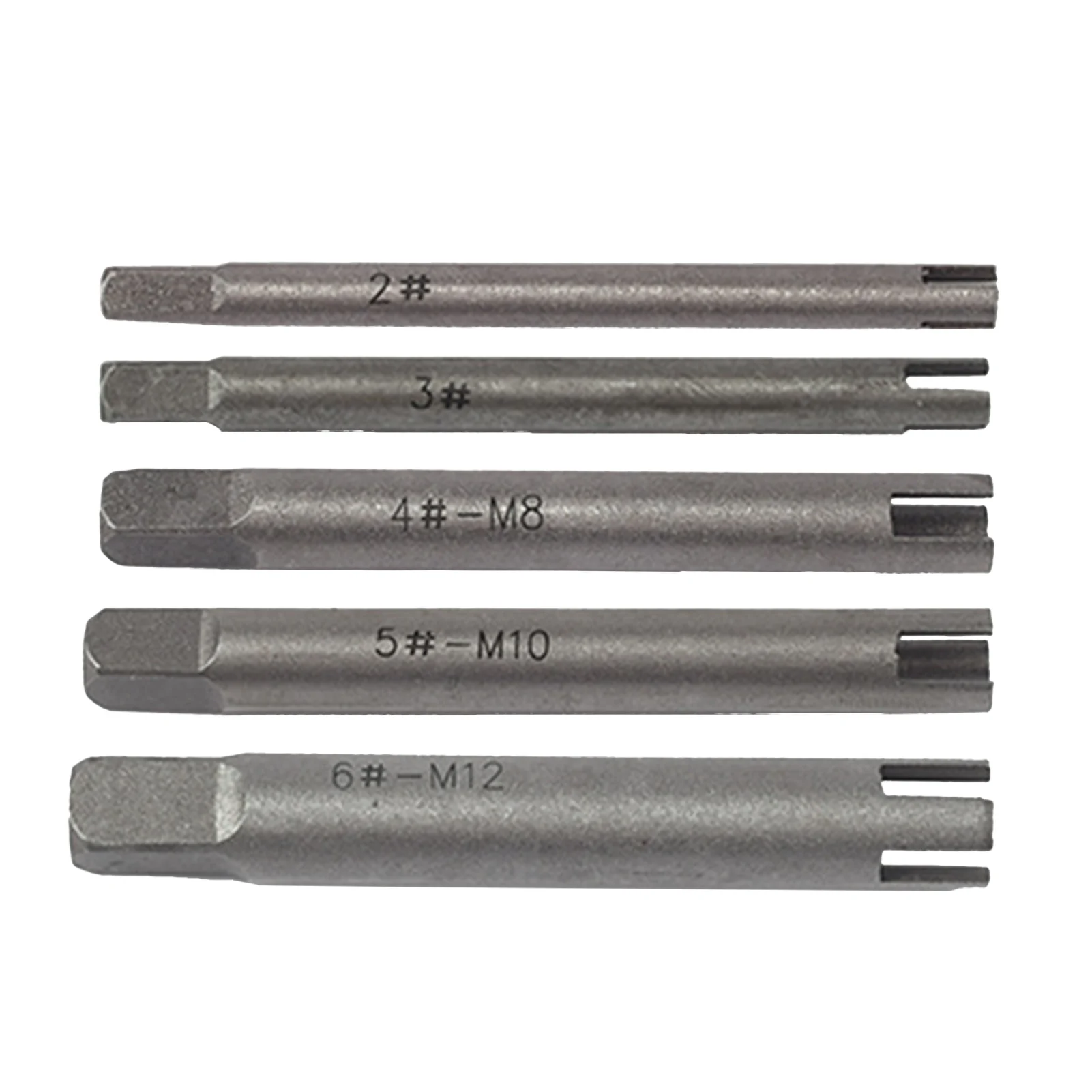 5pcs Durable Home Remover Tool Industrial Alloy Steel Sturdy Wrench Repair Damaged Screw Tap Extractor Labor Saving Drill Bit
5pcs Durable Home Remover Tool Industrial Alloy Steel Sturdy Wrench Repair Damaged Screw Tap Extractor Labor Saving Drill Bit