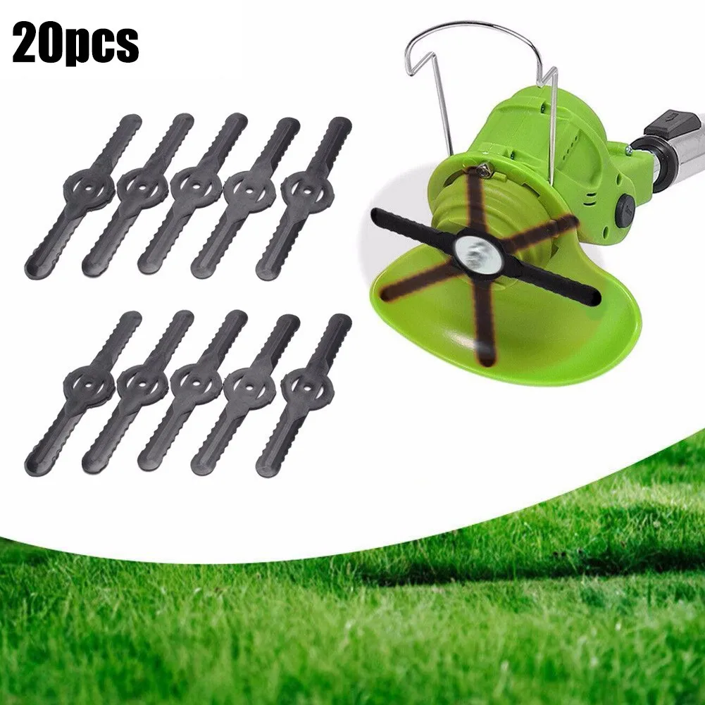 20PCS Grass Trimmer Blades Plastic Replacement Cutter Blades For Electric Cordless Battery Trimmers Garden Lawn Mowers Tool
20PCS Grass Trimmer Blades Plastic Replacement Cutter Blades For Electric Cordless Battery Trimmers Garden Lawn Mowers Tool