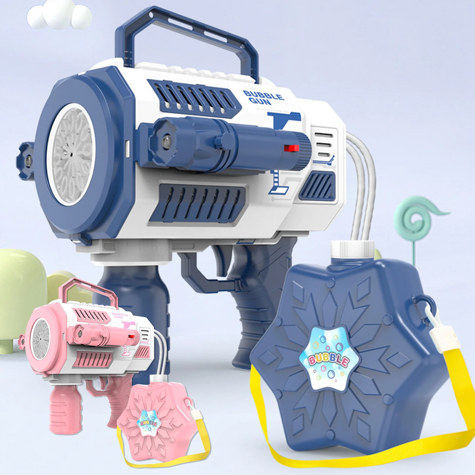 12 Holes Bubble Electric Automatic Soap Rocket Bubbles Machine Kids Portable Outdoor Party Toys Birthday Children's Day Gifts
12 Holes Bubble Electric Automatic Soap Rocket Bubbles Machine Kids Portable Outdoor Party Toys Birthday Children's Day Gifts
