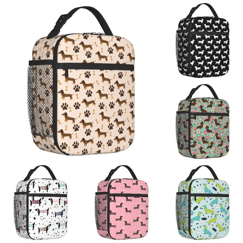Long Hair Dachshund Sausage Dog Print Thermal Insulated Lunch Bags Pet Wiener Portable Lunch Container School Storage Food Box
Long Hair Dachshund Sausage Dog Print Thermal Insulated Lunch Bags Pet Wiener Portable Lunch Container School Storage Food Box