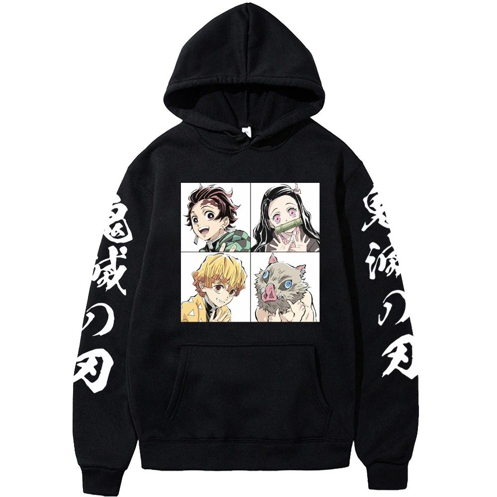 Demon Slayer Anime Hoodie Men's Sweatshirts Harajuku Pullover Long Sleeve Loose Women's Hoodie Oversized Men's Clothes
Demon Slayer Anime Hoodie Men's Sweatshirts Harajuku Pullover Long Sleeve Loose Women's Hoodie Oversized Men's Clothes