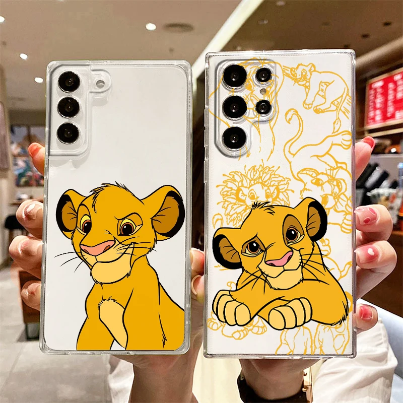 Disney The Lion King Transparent Phone Soft Case For Samsung Galaxy S23 S22 S21 Ultra S20 FE S10 S9 S8 Plus Lite 5G Phone Case
Disney The Lion King Transparent Phone Soft Case For Samsung Galaxy S23 S22 S21 Ultra S20 FE S10 S9 S8 Plus Lite 5G Phone Case