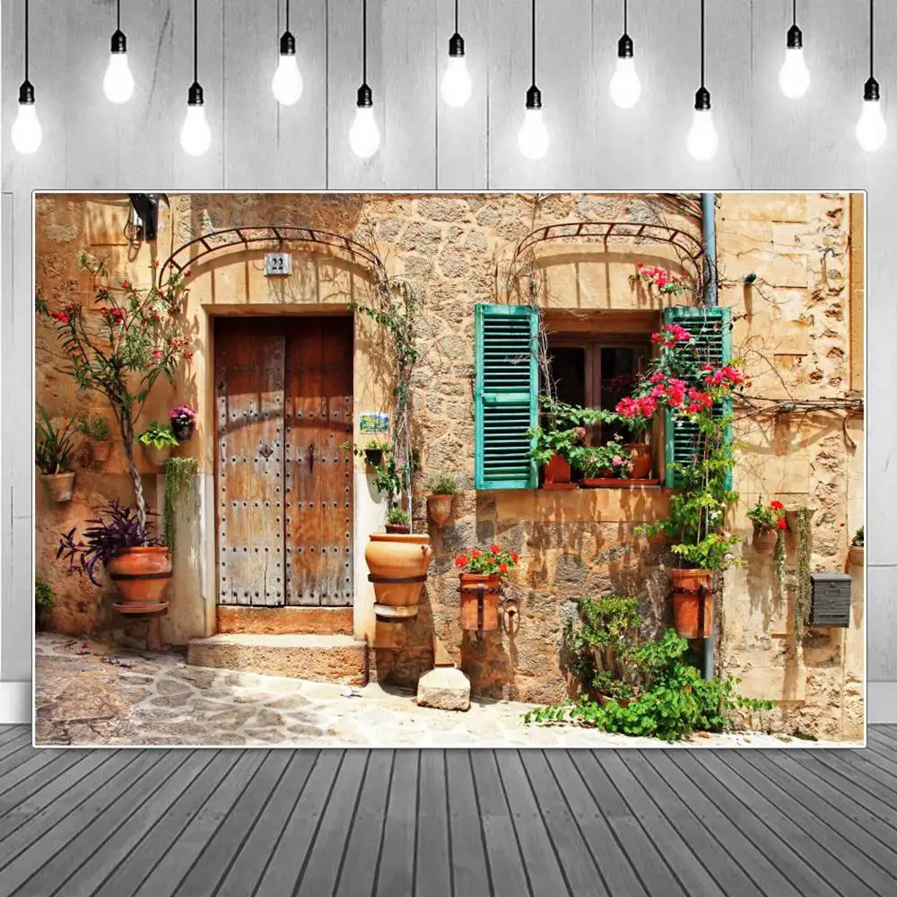 Old Rural House Photography Backdrops Retro Town Porch Yard Flower Alley Corridor Resort Photographic Backgrounds Portrait Props
Old Rural House Photography Backdrops Retro Town Porch Yard Flower Alley Corridor Resort Photographic Backgrounds Portrait Props