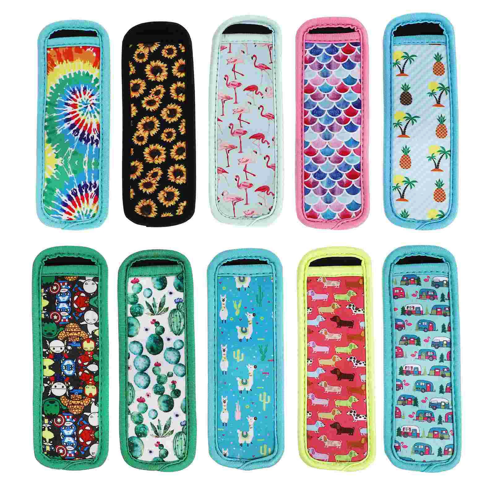 10 Holders Bags Printed Durable Holders Cold Insulation Sleeves for Summer Beach Kids
10 Holders Bags Printed Durable Holders Cold Insulation Sleeves for Summer Beach Kids