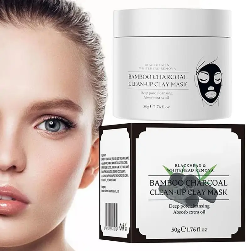 

Cleaning Mud Pack For Face Detoxifying Charcoal Mud Masque Face Pack Minimize Pores With Deadsea Mud Aloe Bamboo Charcoal