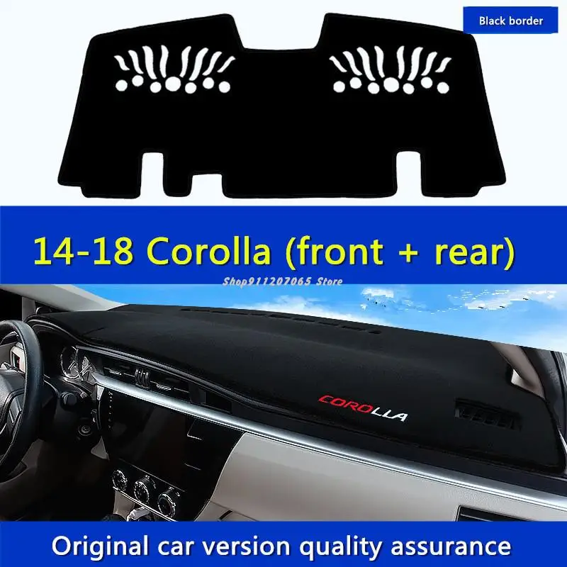 For Toyota Corolla Ralink Vios Car Dashboard Cover Mat Pad Dashmat Avoid Light Pad Sun Shade Instrument Panel Carpets
For Toyota Corolla Ralink Vios Car Dashboard Cover Mat Pad Dashmat Avoid Light Pad Sun Shade Instrument Panel Carpets