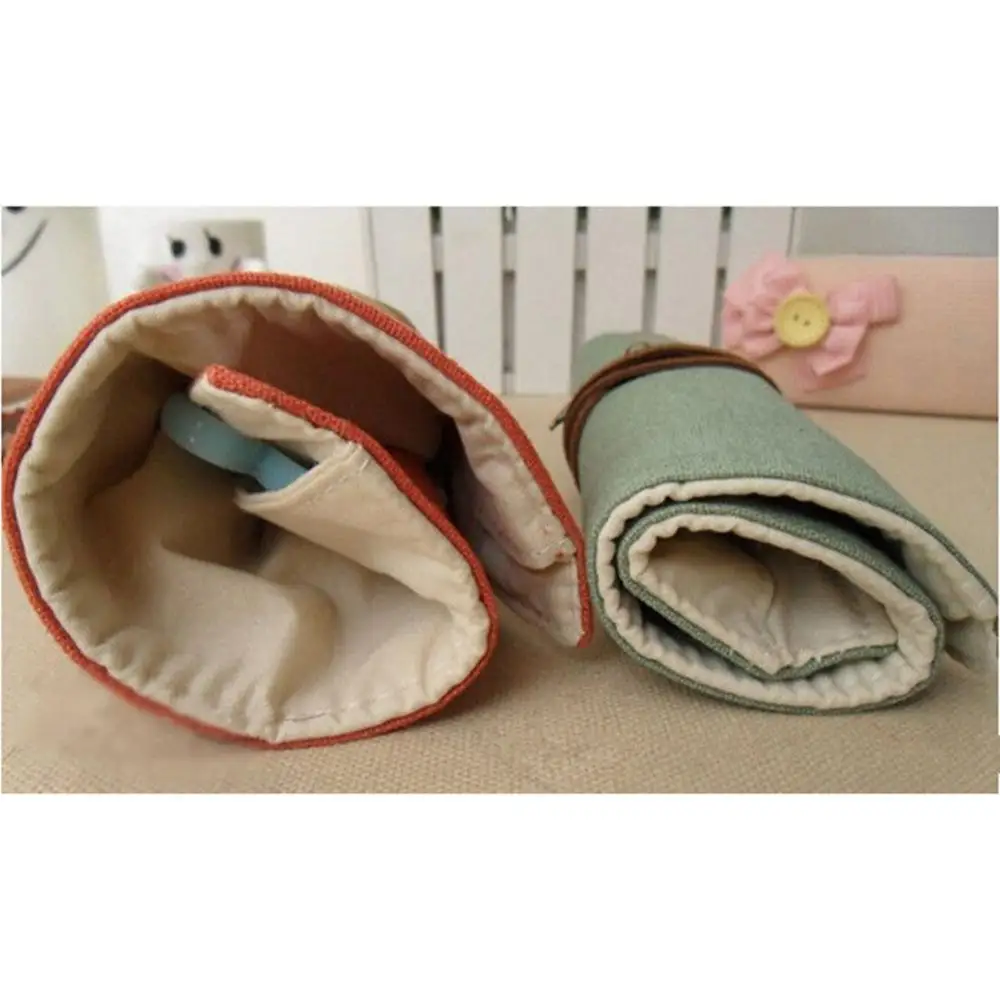 Pouch Bag Makeup Case Canvas Creative Stationery Pen Pencil Holder Roll Up Brush Pouch
Pouch Bag Makeup Case Canvas Creative Stationery Pen Pencil Holder Roll Up Brush Pouch