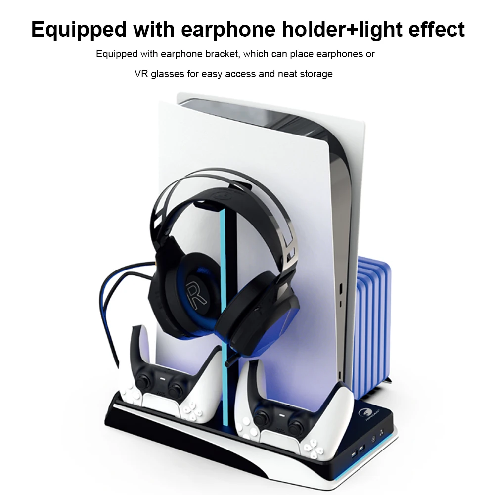 Универсальная станция для зарядки контроллера RGB, многофункциональный держатель для наушников консоль Sony
Универсальная станция для зарядки контроллера RGB, многофункциональный держатель для наушников консоль Sony