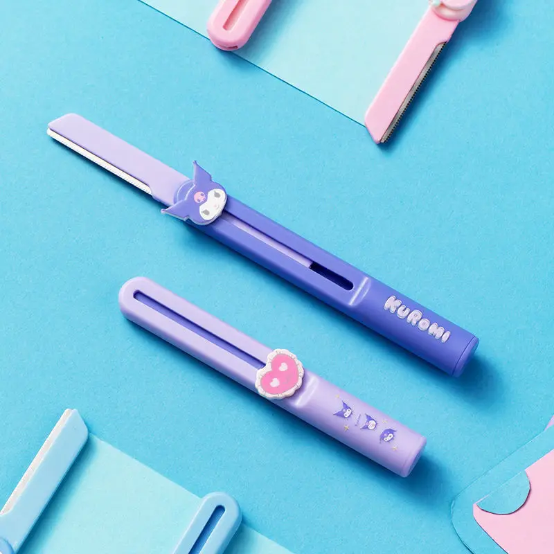 2 Pcs Kawaii Eyebrow Razor Sanrio My Melody Kuromi Cinnamoroll Eyebrow Trimmer Cartoon Portable Retractable Prevent Scratches
2 Pcs Kawaii Eyebrow Razor Sanrio My Melody Kuromi Cinnamoroll Eyebrow Trimmer Cartoon Portable Retractable Prevent Scratches