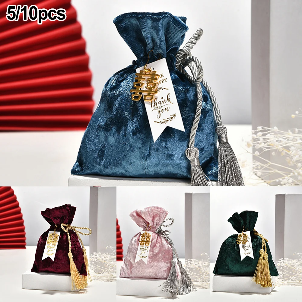 5/10Pcs Velvet Ribbon Tote Gift Bag Candy Bag Wedding Party High Quality Gift Candy Pouches Packing Bags Christmas Candy Bag
5/10Pcs Velvet Ribbon Tote Gift Bag Candy Bag Wedding Party High Quality Gift Candy Pouches Packing Bags Christmas Candy Bag
