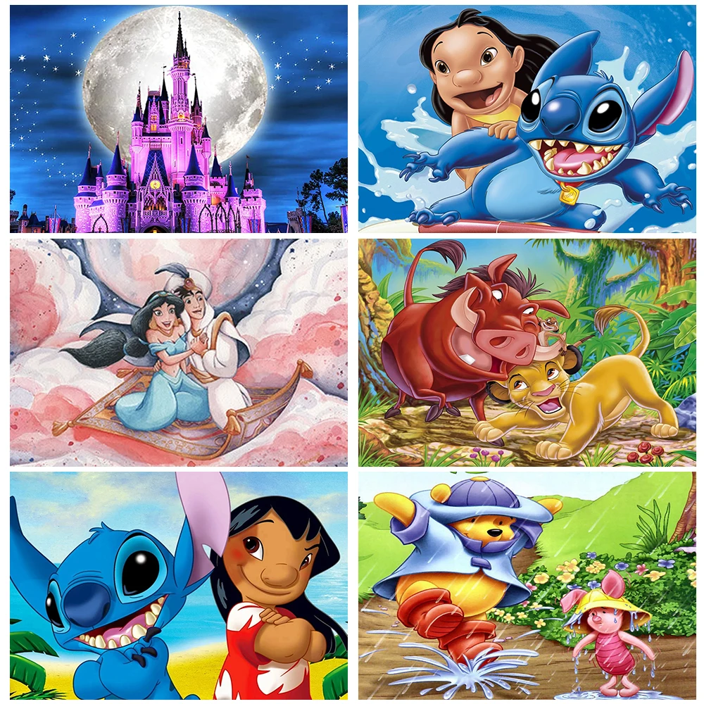 5D Diamond Painting Lilo Stitch Disney Cartoon Castle Art Embroidery Rhinestone DIY Cross Stitch Set Hobby Home Decor
5D Diamond Painting Lilo Stitch Disney Cartoon Castle Art Embroidery Rhinestone DIY Cross Stitch Set Hobby Home Decor