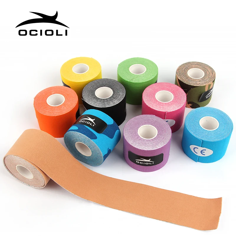 5CM*5M Kinesiotape Tape Athletic Recovery Elastic Tape Kneepad Muscle Pain Relief Knee Pads Support for Gym Fitness Bandage
5CM*5M Kinesiotape Tape Athletic Recovery Elastic Tape Kneepad Muscle Pain Relief Knee Pads Support for Gym Fitness Bandage