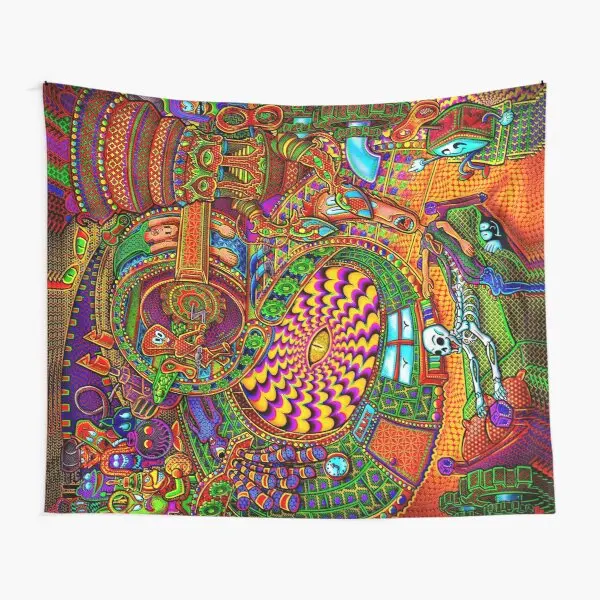 

Carnival Of The Abyss Tapestry Hanging Art Wall Yoga Towel Beautiful Bedspread Decoration Blanket Room Travel Home Bedroom