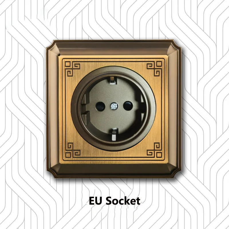 Двойной кнопочный выключатель Retro1-4 Gang из алюминиевого сплава с бронзовой матовой панелью, настенный интерьер интерфейса 86 типа
Двойной кнопочный выключатель Retro1-4 Gang из алюминиевого сплава с бронзовой матовой панелью, настенный интерьер интерфейса 86 типа