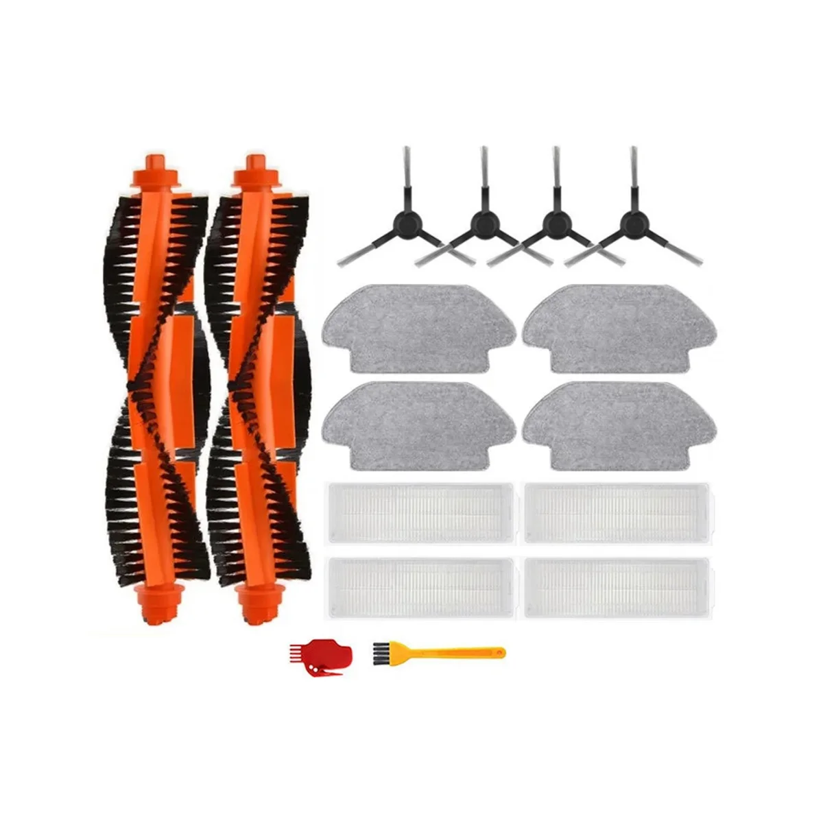 Аксессуары B106GL для робота-пылесоса, насадка на швабру с фильтром НЕРА Для S10, S12, основная и боковая щетки
Аксессуары B106GL для робота-пылесоса, насадка на швабру с фильтром НЕРА Для S10, S12, основная и боковая щетки