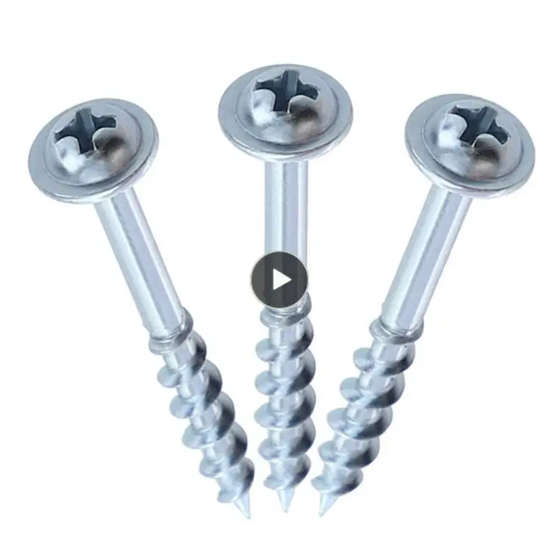 Woodworking Screws PH2 Pocket Hole Screws Zinc Coated Coarse Thread Deck Screw/Wood Screw/Binding Screw 25/32/38/50/63mm
Woodworking Screws PH2 Pocket Hole Screws Zinc Coated Coarse Thread Deck Screw/Wood Screw/Binding Screw 25/32/38/50/63mm