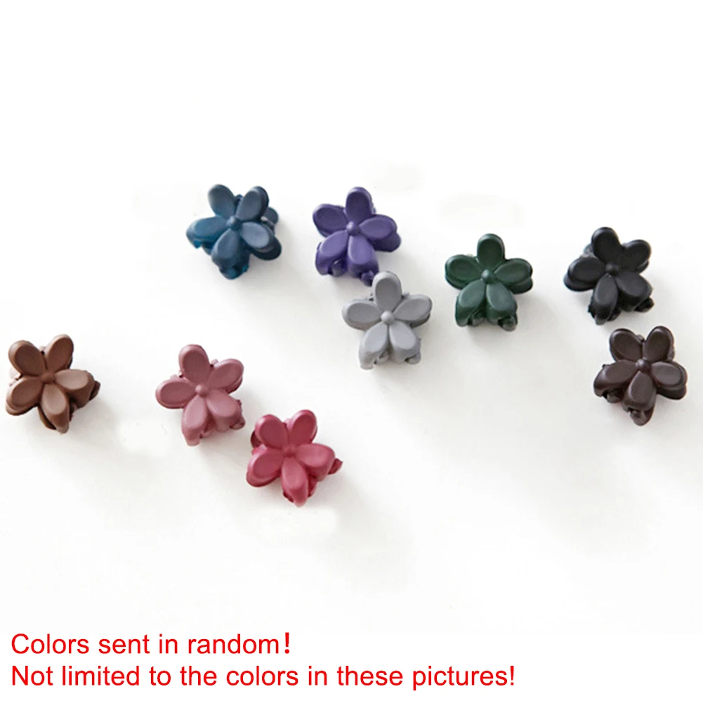 10pcs Baby Girls Hair Clip Matte Flower Shape Candy Color Hair Accessories Retro Claw Lovely Small Bangs Clip Hairpin Cute
10pcs Baby Girls Hair Clip Matte Flower Shape Candy Color Hair Accessories Retro Claw Lovely Small Bangs Clip Hairpin Cute