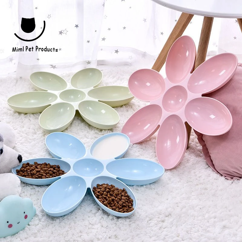 Cat bowl dog bowl petal-shaped multi-compartment pet potluck feeding water feeding bowl food bowl multi-cat
Cat bowl dog bowl petal-shaped multi-compartment pet potluck feeding water feeding bowl food bowl multi-cat