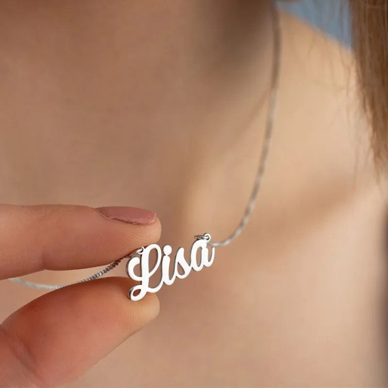 Personalized Name Necklace for Women Fashion Box Chain Stainless Steel Gold Plated Necklace Custom Jewelry Gifts
Personalized Name Necklace for Women Fashion Box Chain Stainless Steel Gold Plated Necklace Custom Jewelry Gifts