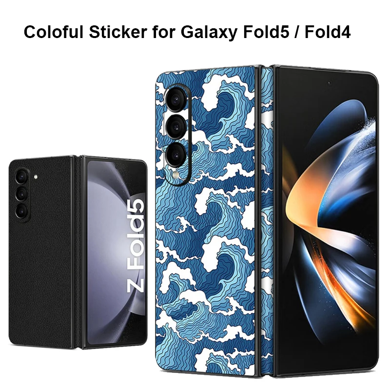 Цветная наклейка на телефон с защитой от царапин для SAMSUNG Galaxy Z Fold4 5G Back + Боковая Защитная пленка для Galaxy Z Fold 5, наклейка, Обложка
Цветная наклейка на телефон с защитой от царапин для SAMSUNG Galaxy Z Fold4 5G Back + Боковая Защитная пленка для Galaxy Z Fold 5, наклейка, Обложка