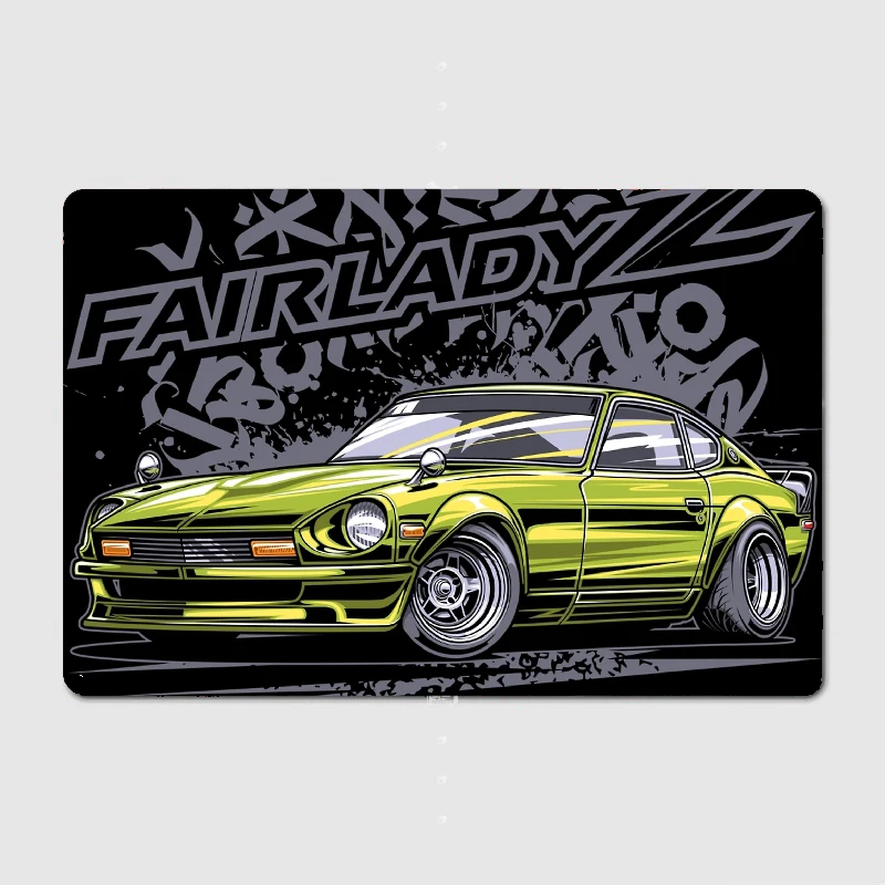 Datsunes 240z FairladyZ Metal Sign Poster Garage Living Room Cinema Living Custom Tin Vintage Home Decor 
Datsunes 240z FairladyZ Metal Sign Poster Garage Living Room Cinema Living Custom Tin Vintage Home Decor