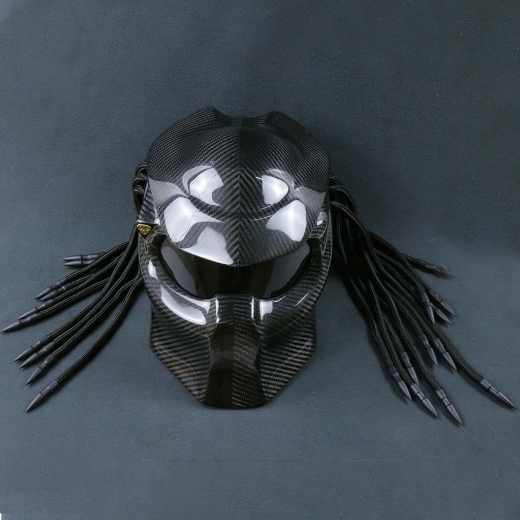 100% 3K For Predator Carbon Fiber Motorcycle Helmet Full Face Iron Soldier Man With Safety Certification Universal
100% 3K For Predator Carbon Fiber Motorcycle Helmet Full Face Iron Soldier Man With Safety Certification Universal