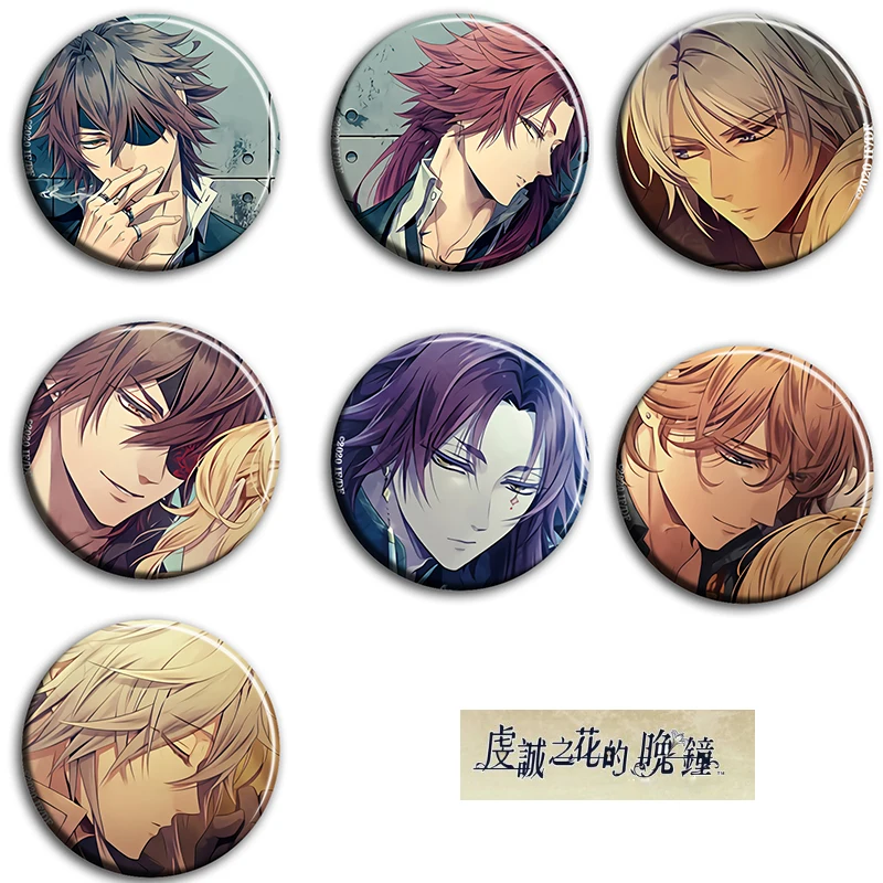 7pcs/1lot Anime Pio Fiore no Banshou Figure 1001 Metal Badges Round Brooch Pin Badge Bedge Gifts Kids Toy
7pcs/1lot Anime Pio Fiore no Banshou Figure 1001 Metal Badges Round Brooch Pin Badge Bedge Gifts Kids Toy