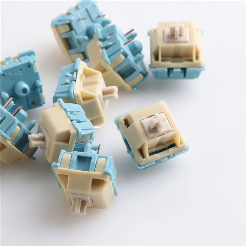 SP-Star Pole Stars Linear Switch Mechanical Keyboard 5Pin 62g Customize Teclado Gamer GK61 GH60 RGB Pre-lubed MX Switch
SP-Star Pole Stars Linear Switch Mechanical Keyboard 5Pin 62g Customize Teclado Gamer GK61 GH60 RGB Pre-lubed MX Switch