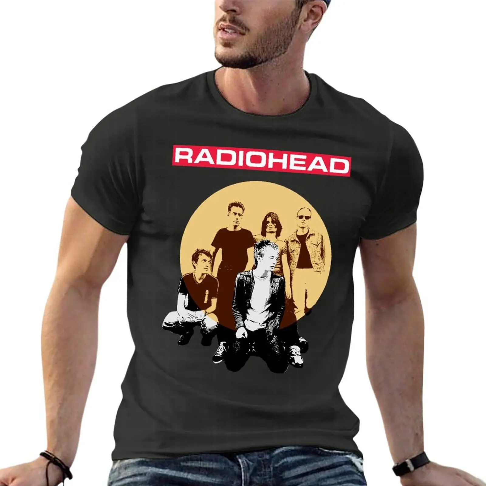 Radiohead Alternative Rock Band Oversized T Shirt Fashion Men Clothing Short Sleeve Streetwear Plus Size Tops Tee
Radiohead Alternative Rock Band Oversized T Shirt Fashion Men Clothing Short Sleeve Streetwear Plus Size Tops Tee