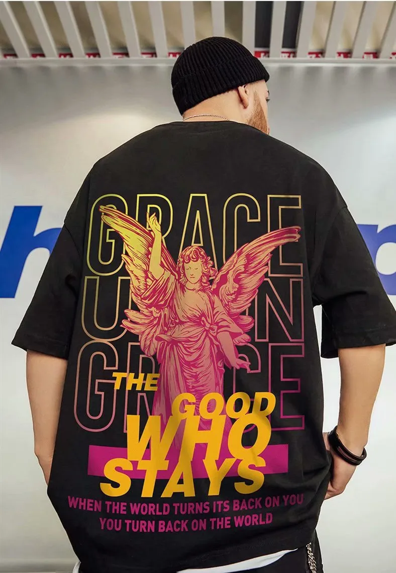 street lovers oversize half sleeve large hip hop short sleeve men's fashion brand loose national fashion T-shirt fashion 8xl 
street lovers oversize half sleeve large hip hop short sleeve men's fashion brand loose national fashion T-shirt fashion 8xl