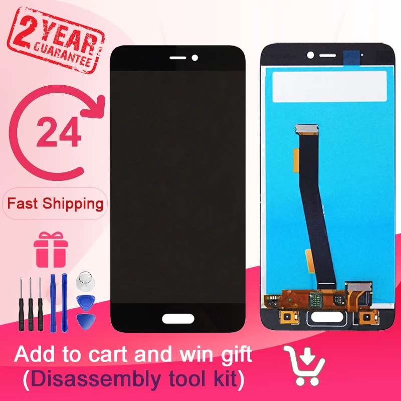 ЖК-дисплей для 5,15 "Xiaomi Mi 5C Mi5C Xiaomi 5C, ЖК-дисплей, сенсорный экран, дигитайзер, замена в сборе + инструмент
ЖК-дисплей для 5,15 "Xiaomi Mi 5C Mi5C Xiaomi 5C, ЖК-дисплей, сенсорный экран, дигитайзер, замена в сборе + инструмент
