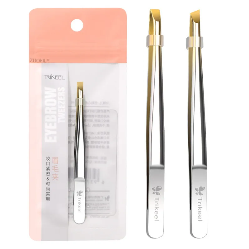 Stainless Steel Flat/Slant Tip Multifunction Tweezer Eyebrow Tweezer Face Hair Removal Make Up Tool False Eyelashes Tweezer Tool
Stainless Steel Flat/Slant Tip Multifunction Tweezer Eyebrow Tweezer Face Hair Removal Make Up Tool False Eyelashes Tweezer Tool