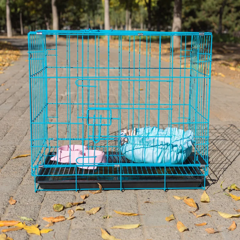 Folding Dog Cage Large, Medium and Small Pet Den with Toilet Skylight Bold Wire Portable Indoor Dog Kennels Pet Supplies
Folding Dog Cage Large, Medium and Small Pet Den with Toilet Skylight Bold Wire Portable Indoor Dog Kennels Pet Supplies