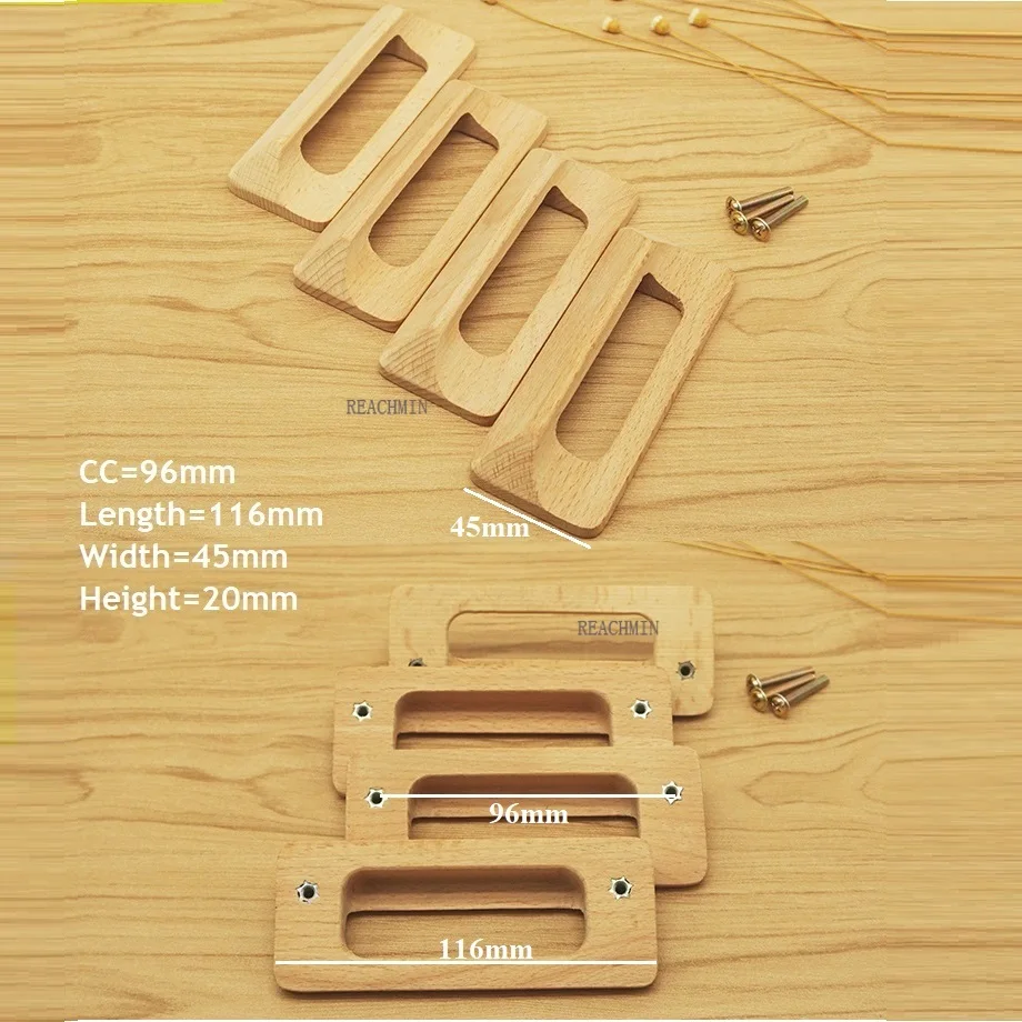 10Pcs Unpainted Rectangle Face Mount Wooden Beech Finger Pull For Furniture Cupboard Cabinet Drawer
10Pcs Unpainted Rectangle Face Mount Wooden Beech Finger Pull For Furniture Cupboard Cabinet Drawer