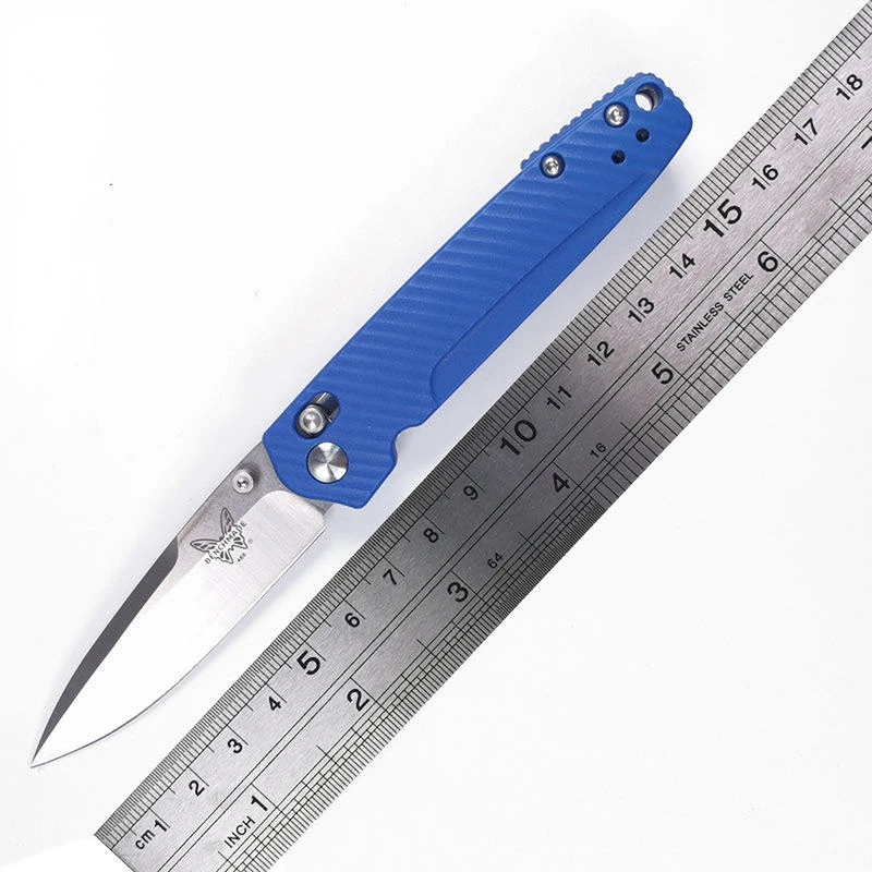 

M390 Порошковая сталь Benchmade 485 Фруктовый нож высокая твердость острый открытый маленький складной нож