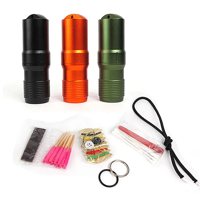 Capsule EDC Waterproof Box Hike Survival Seal Survive Trunk Container Holder StorageWaterproof Pill / Match Case Box Container
Capsule EDC Waterproof Box Hike Survival Seal Survive Trunk Container Holder StorageWaterproof Pill / Match Case Box Container