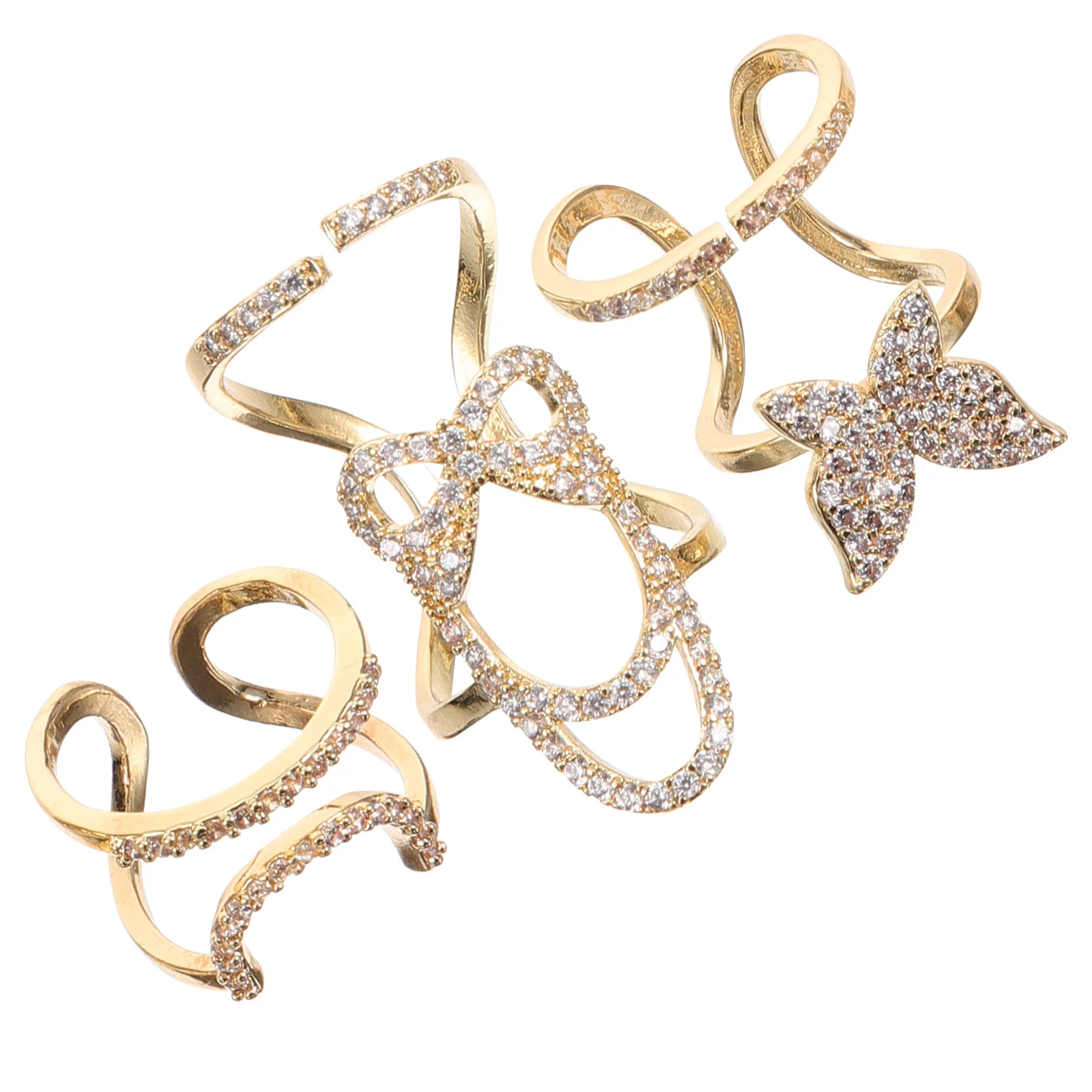 3 Pcs Wear Manicure Nail Ring Fingernail Rings Women Jewelry Fingertip Metal Costume
3 Pcs Wear Manicure Nail Ring Fingernail Rings Women Jewelry Fingertip Metal Costume