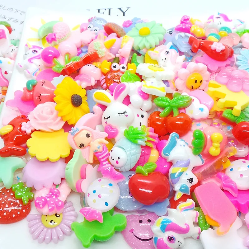 30PCS Mixed diy resin accessories handmade children's hair accessories cartoon mobile phone cover patch material
30PCS Mixed diy resin accessories handmade children's hair accessories cartoon mobile phone cover patch material