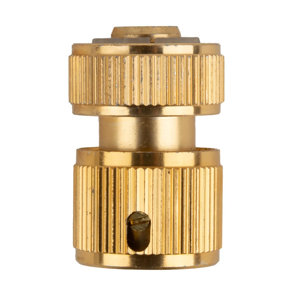 1/2" Garden Brass Hose Connector Watering Water Hose Pipe Tap Adaptor Fitting For Garden Tube Repair Irrigation Fittings Adapter
1/2" Garden Brass Hose Connector Watering Water Hose Pipe Tap Adaptor Fitting For Garden Tube Repair Irrigation Fittings Adapter