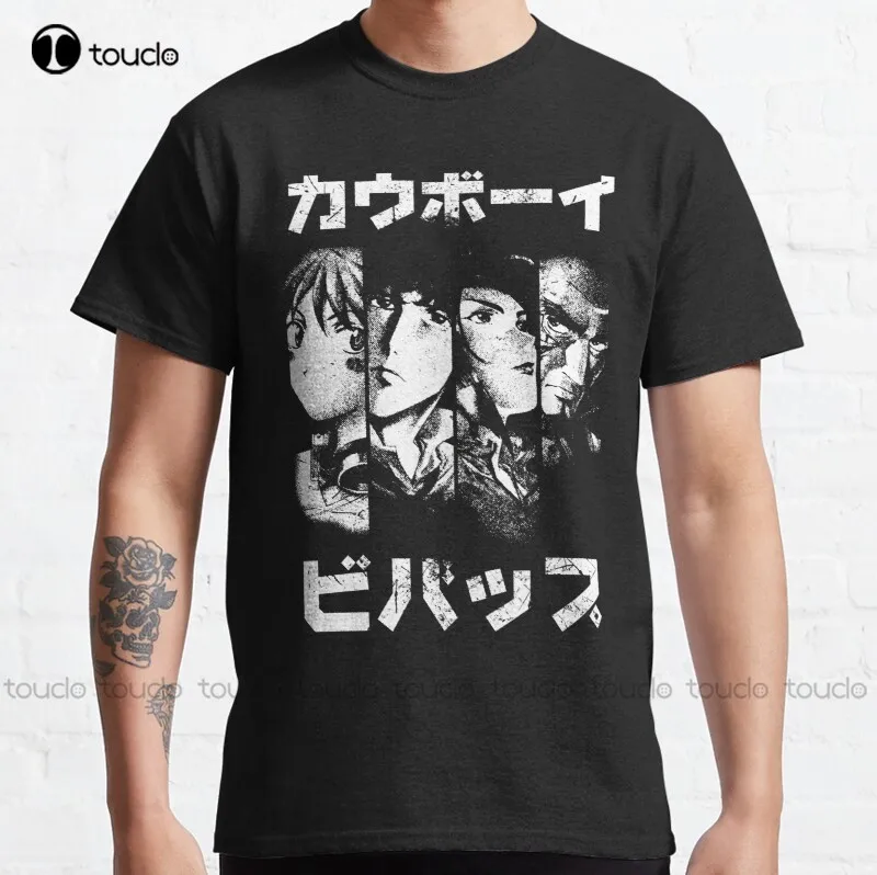 Новинка, футболка Bebop Noir (белая), Классическая футболка Cowboy Bebop Jet, Эдвард, Мужская классическая рубашка, унисекс, Пиратская рубашка для женщин
Новинка, футболка Bebop Noir (белая), Классическая футболка Cowboy Bebop Jet, Эдвард, Мужская классическая рубашка, унисекс, Пиратская рубашка для женщин