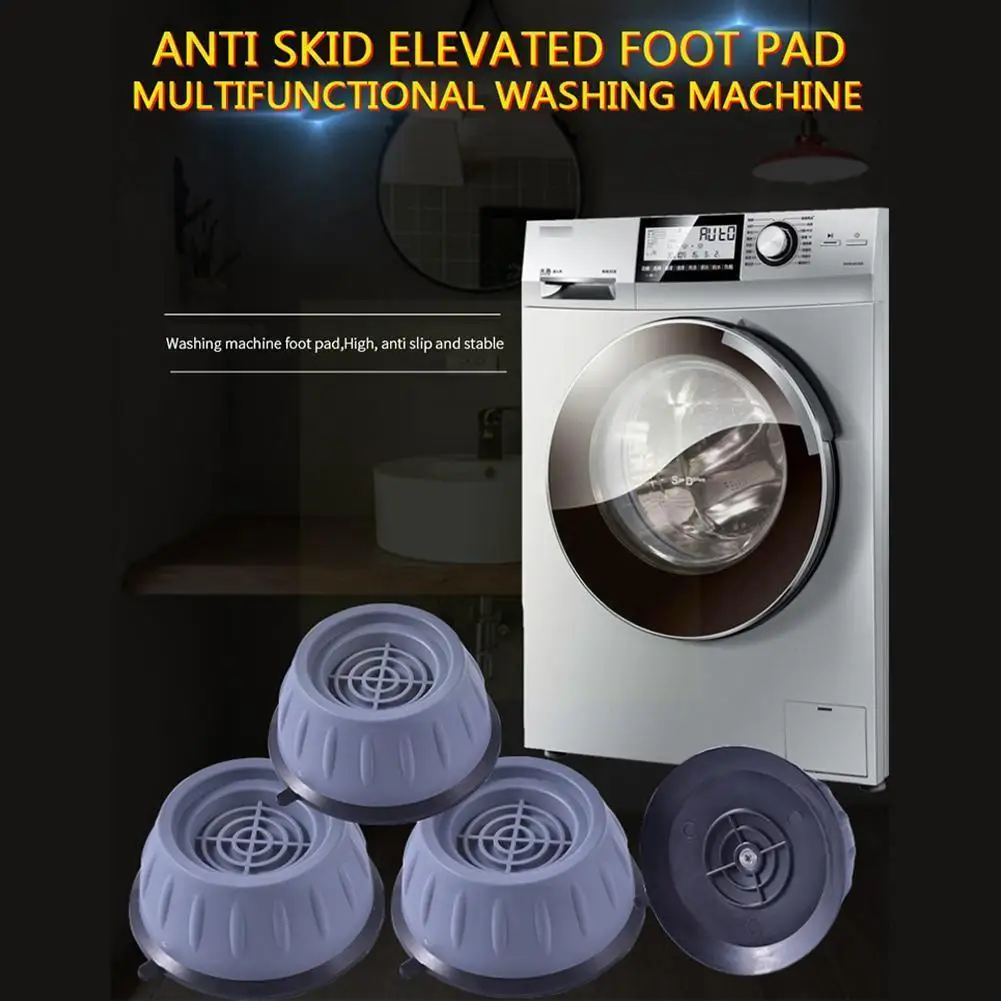Anti Vibration Pads Washing Machine Rubber Feet Mat Noise-reducing Base Furniture Universal Lifting Foot Pad Anti-vibration X7T1 
Anti Vibration Pads Washing Machine Rubber Feet Mat Noise-reducing Base Furniture Universal Lifting Foot Pad Anti-vibration X7T1